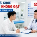 Khám sức khỏe đi Nhật không đạt phải làm sao? Xử lý đúng cách 2026