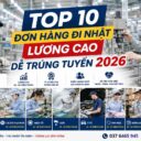 Top 10 đơn hàng đi Nhật lương cao dễ trúng tuyển 2026: So sánh và cách chọn đúng