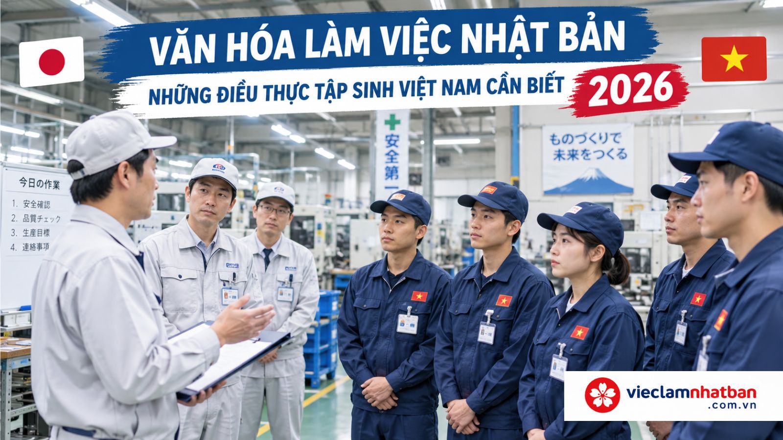 Văn hóa làm việc Nhật Bản: 10 điều cần biết trước khi sang Nhật đi làm 2026