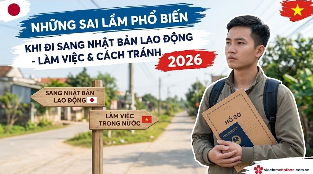 Top sai lầm phổ biến khi đi xuất khẩu lao động Nhật Bản và cách tránh 2026